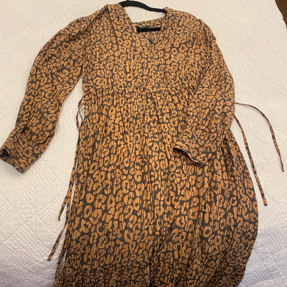 Rails cheetah print dress